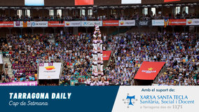 Tarragona Daily |La Jove de Tarragona revalida la tercera posició i els Castellers de Vilafranca s’emporten la victòria al Concurs de Castells